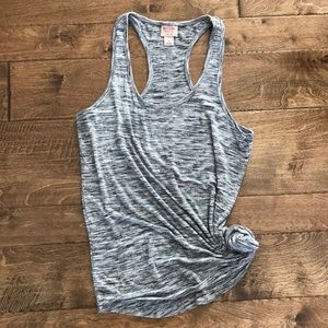 Women’s Mossimo Black and white heathered tank